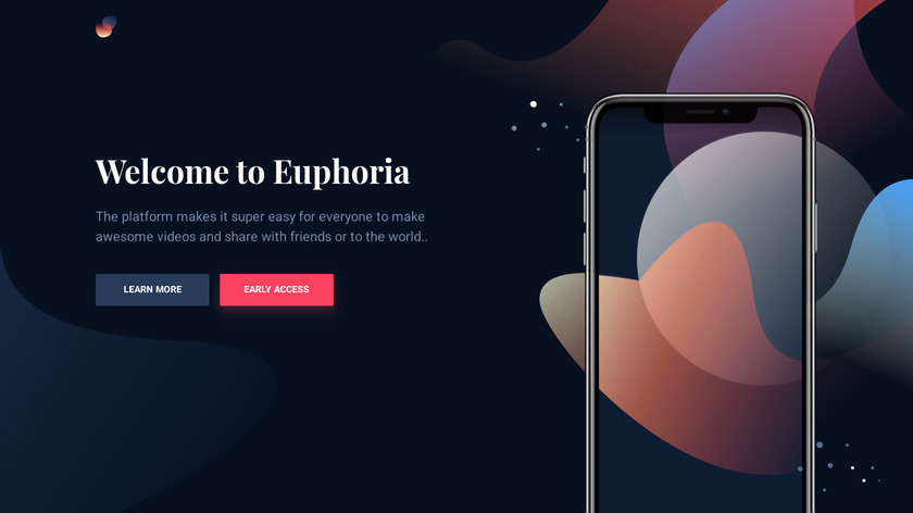 Euphoria Landing Page