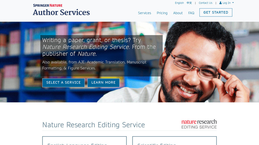 Authorservices.springernature Landing Page