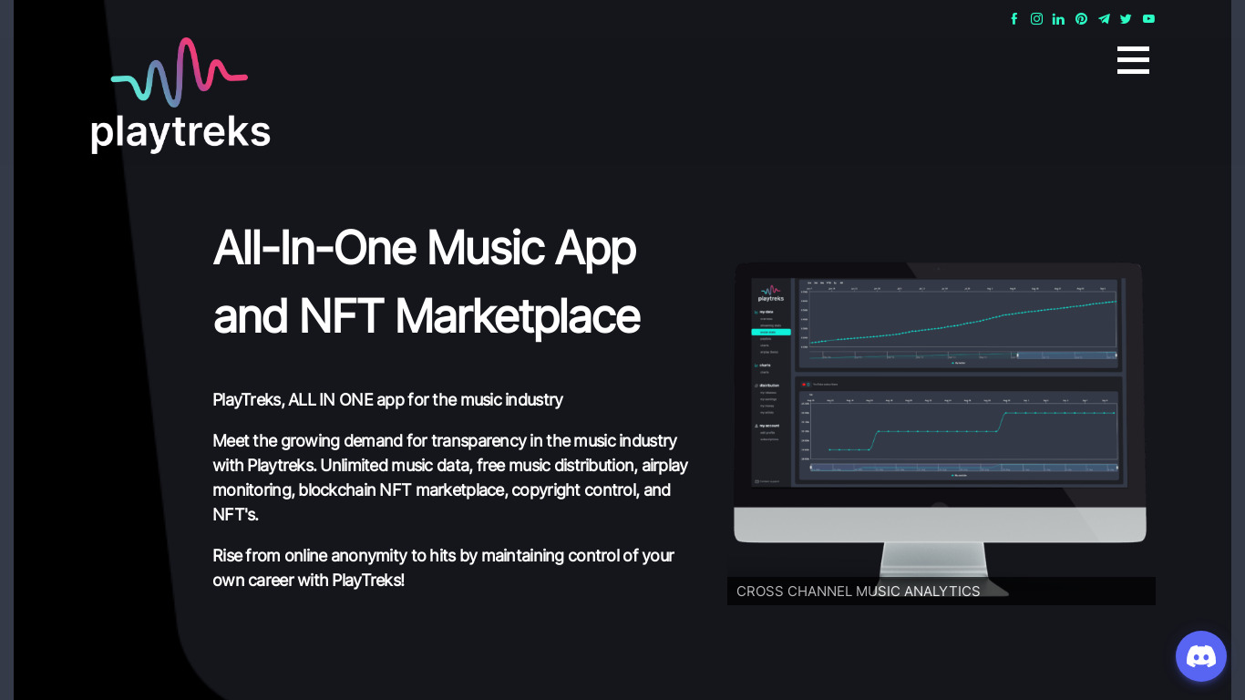 PlayTreks Landing page