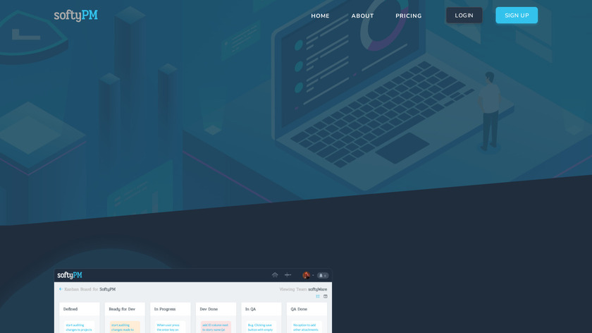 softyPM Landing Page