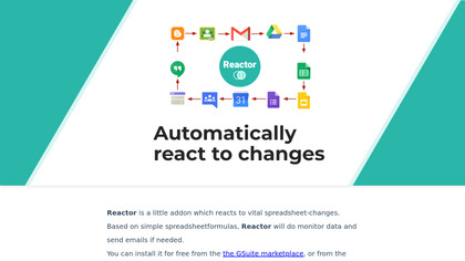 Reactor for Google Workspace image