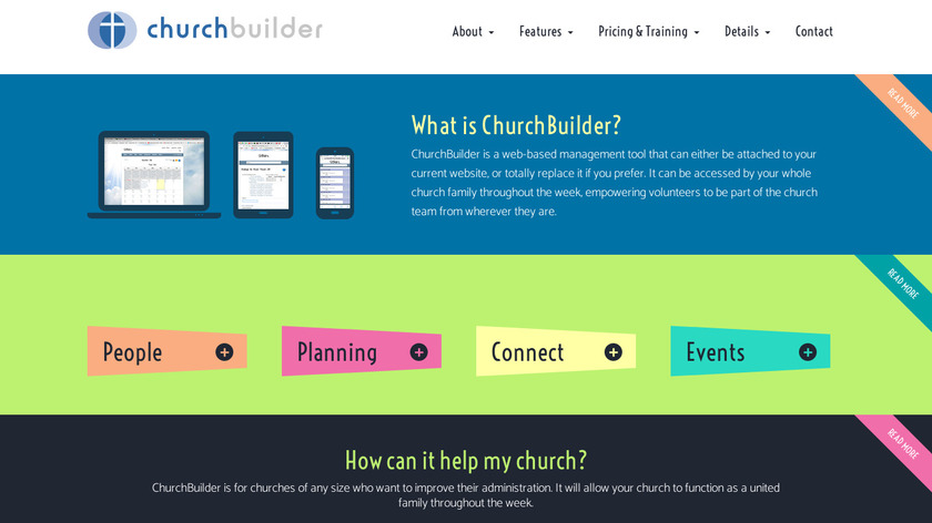 ChurchBuilder Landing Page