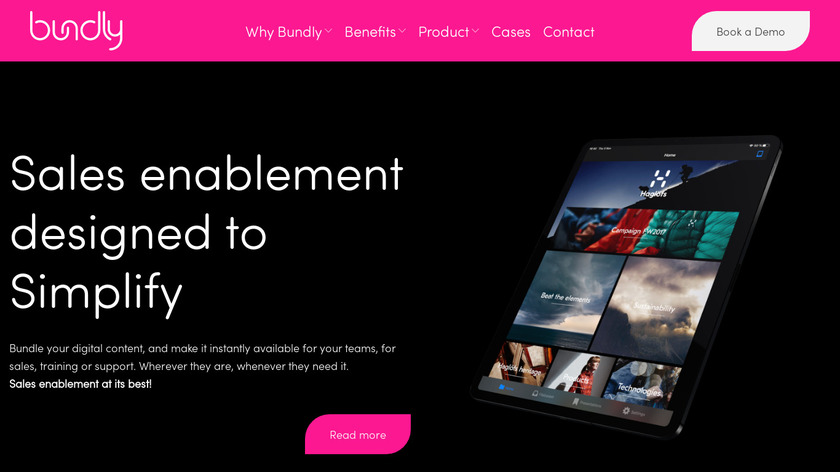 Bundly Landing Page