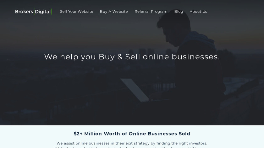 Brokers Digital Landing Page