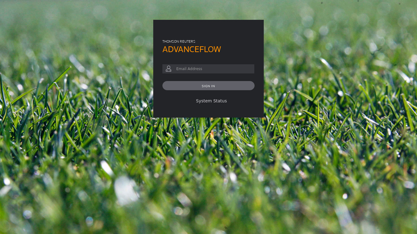 AdvanceFlow Landing page