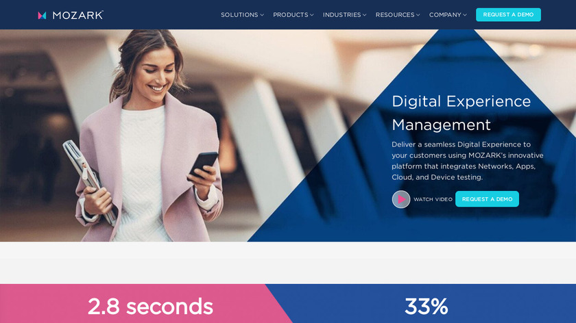 MOZARK Landing Page