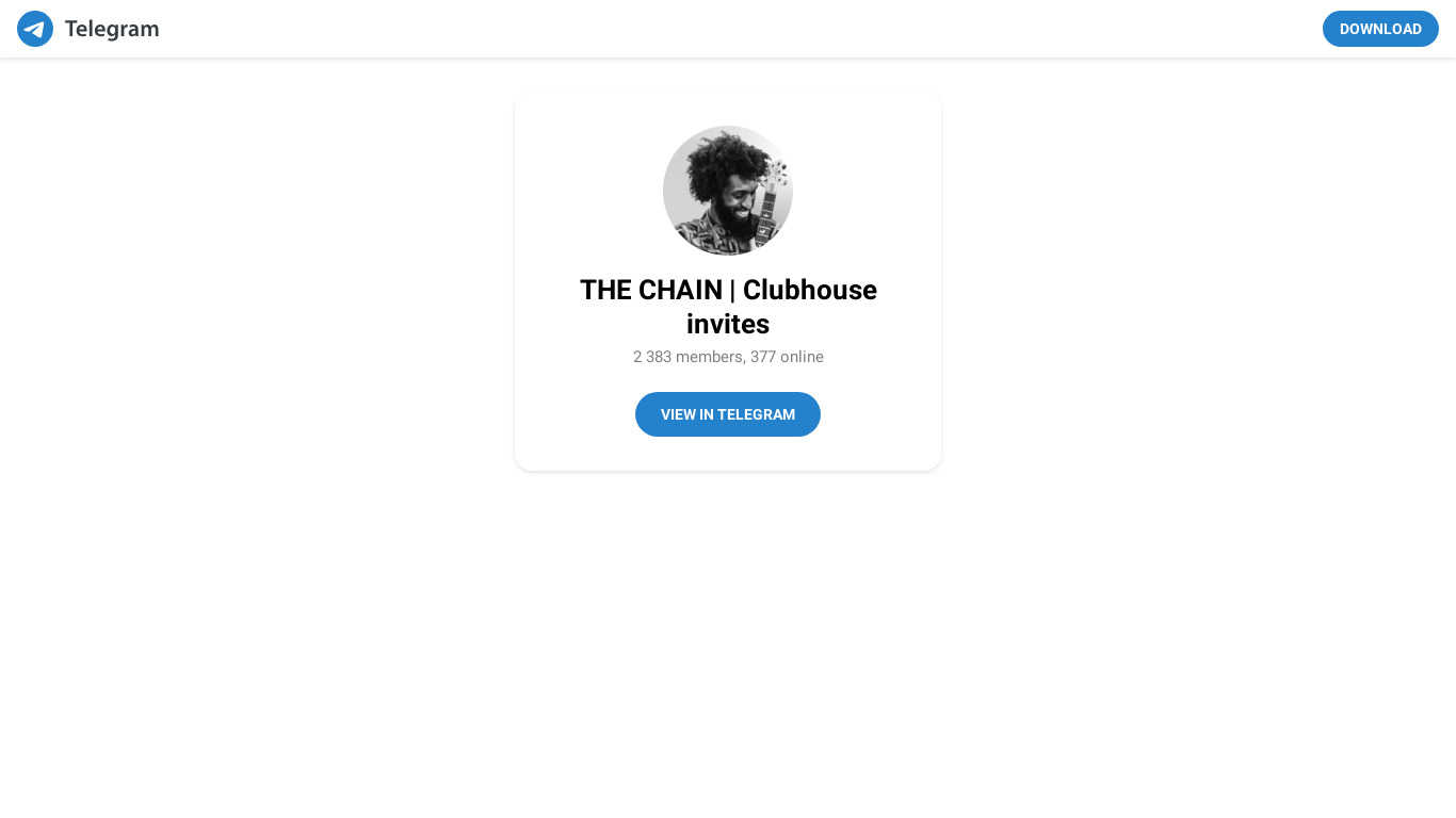 Clubhouse Invite Bot Landing page