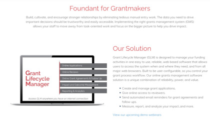 Foundant Grant Lifecycle Manager image