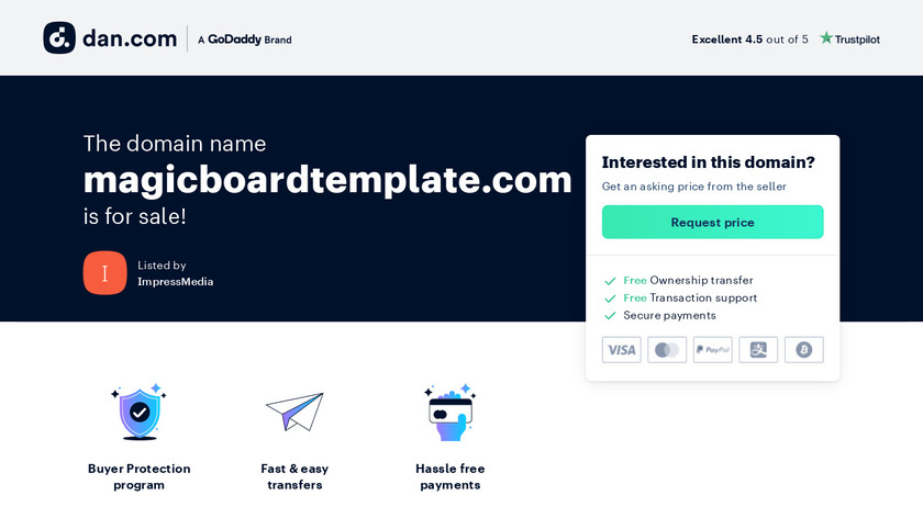 Magic Board for Notion Landing Page