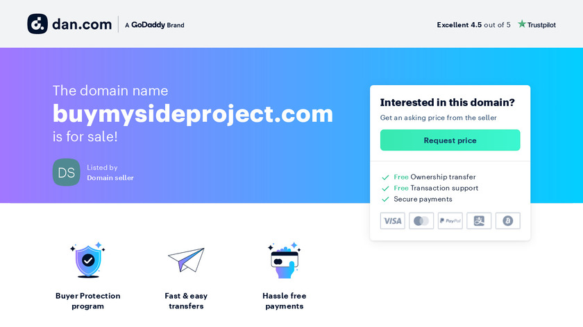 BuyMySideProject Landing Page