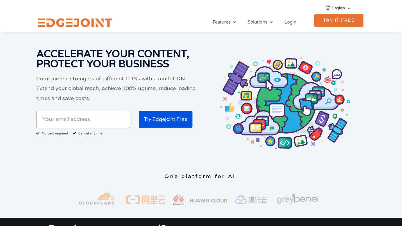 EdgeJoint Landing page