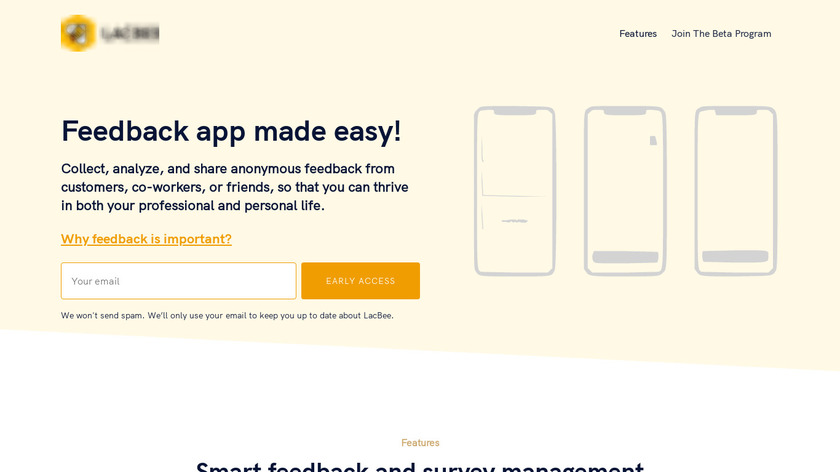 LacBee Landing Page