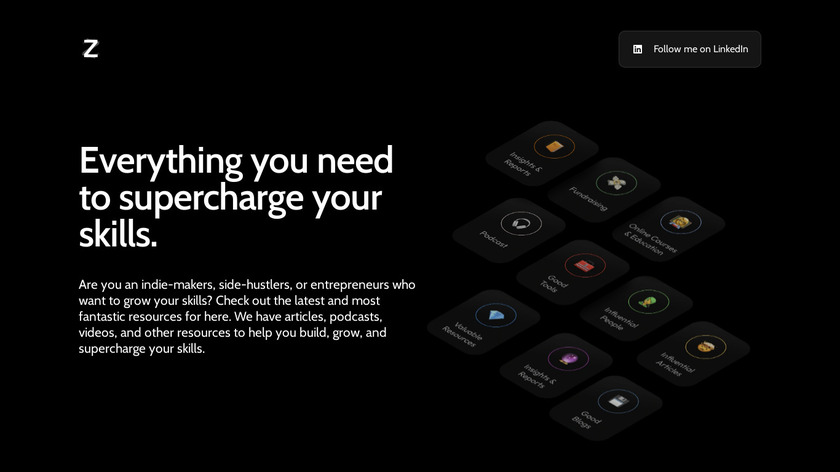 Zupermaker Landing Page
