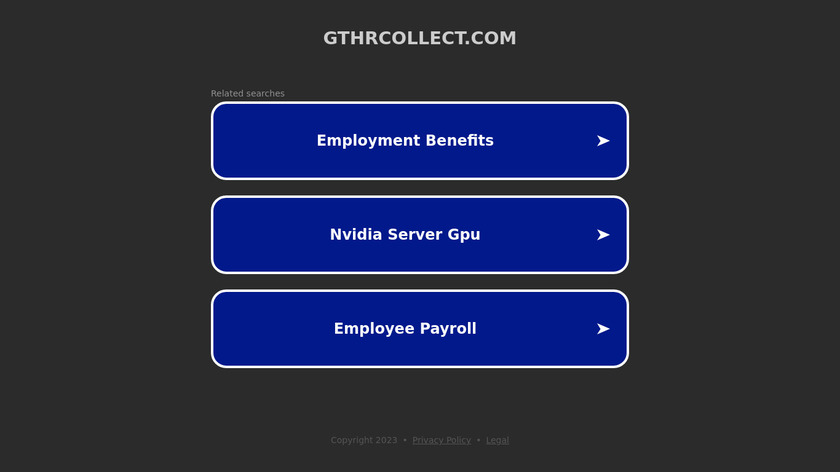 gthr Landing Page