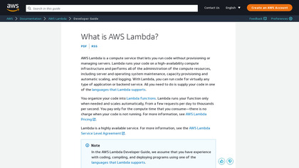 Amazon Web Services Lambda image