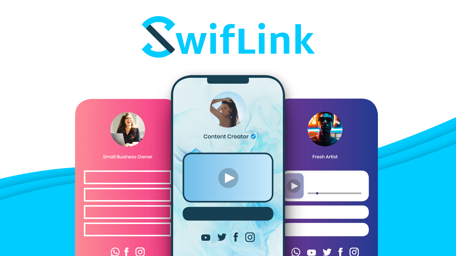 swif.link SwifLink Landing page