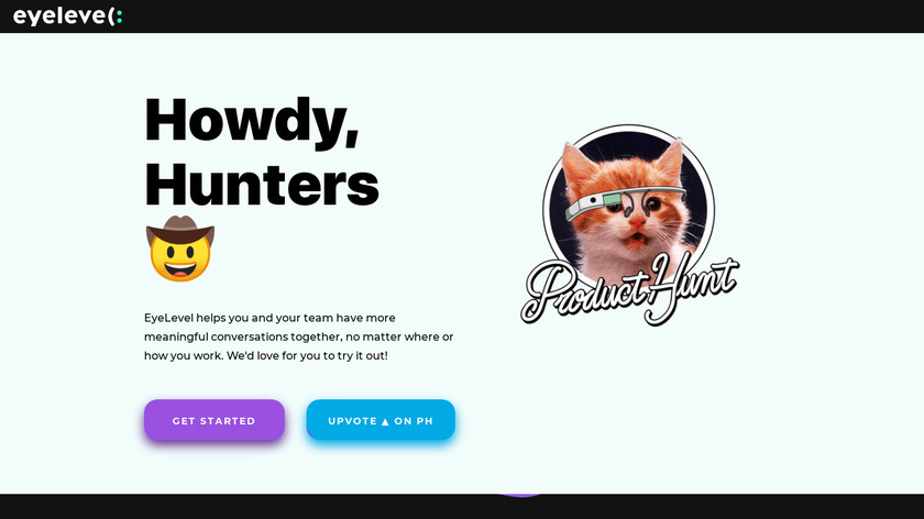 EyeLevel Landing Page