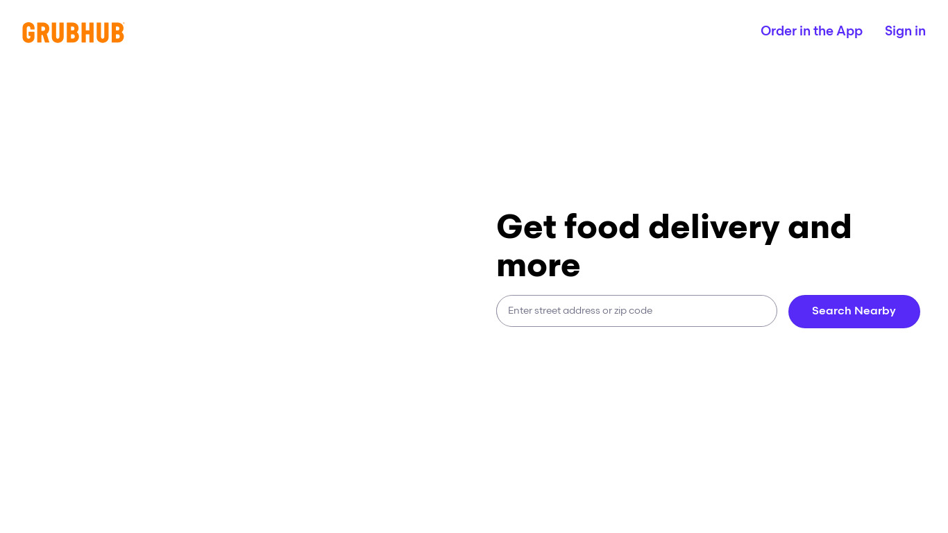 eat24hours Landing page