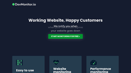 DevMonitor.io image