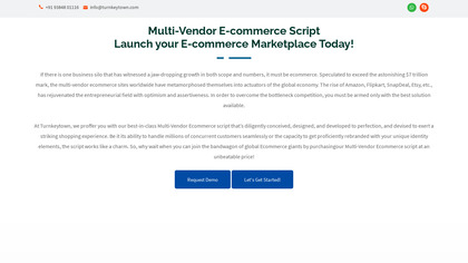 TurnkeyTown Multi-Vendor E-commerce Script image