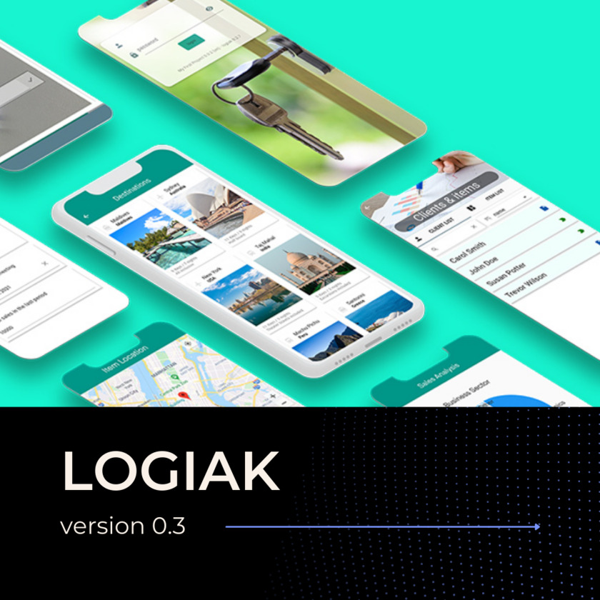 Logiak Landing Page