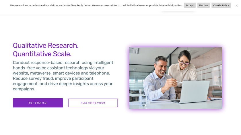 True Reply Landing Page