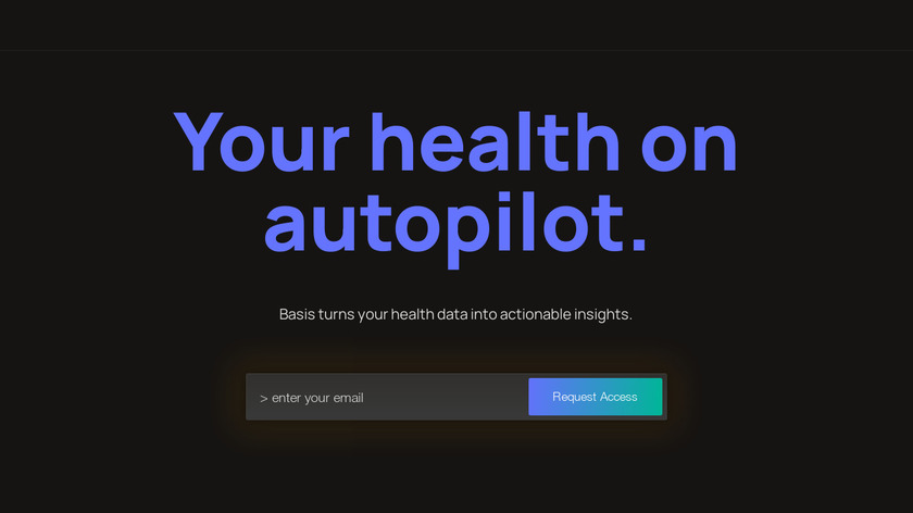 Basis Health Landing Page