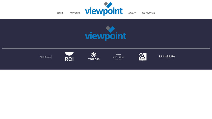 Viewpoint Web Landing Page