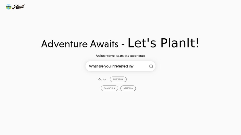 PlanIt Landing Page