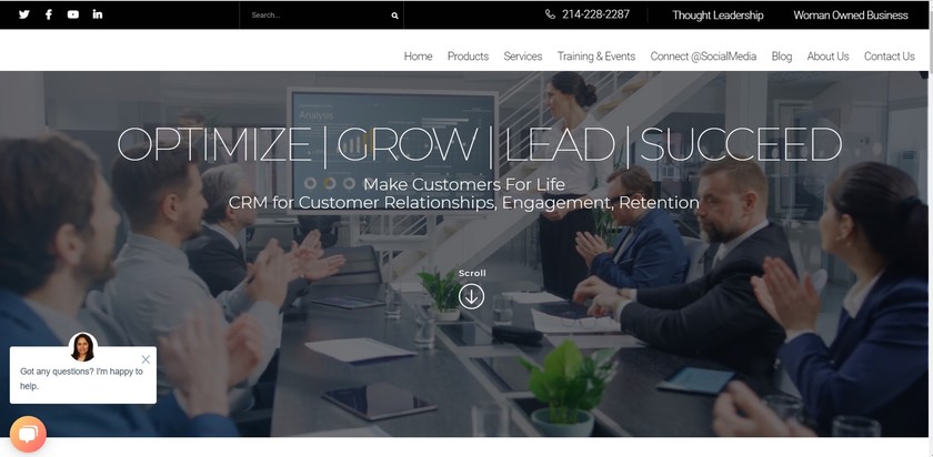 Alycom Business Solutions Landing Page