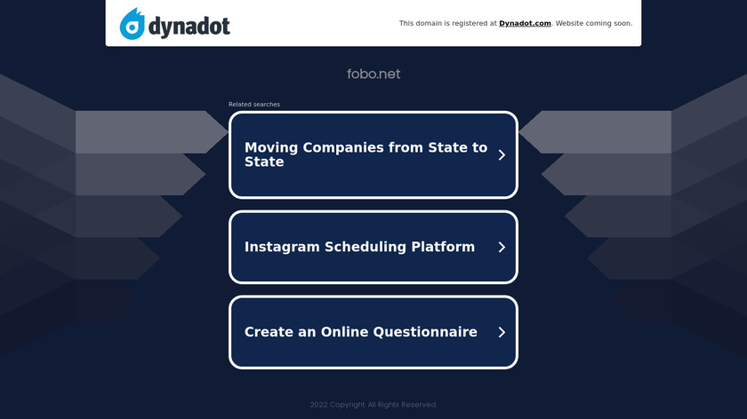 Fobo Landing Page