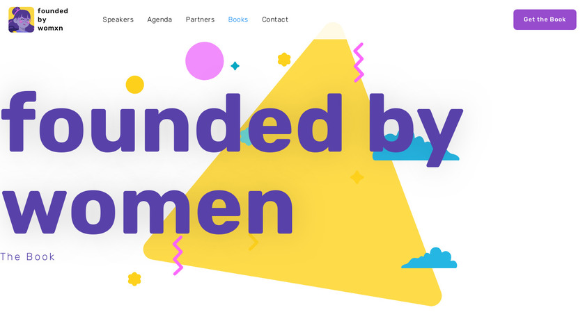 foundedbywomen.org Founded by Women Landing Page