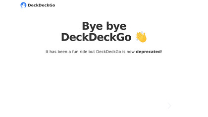 DeckDeckGo screenshot