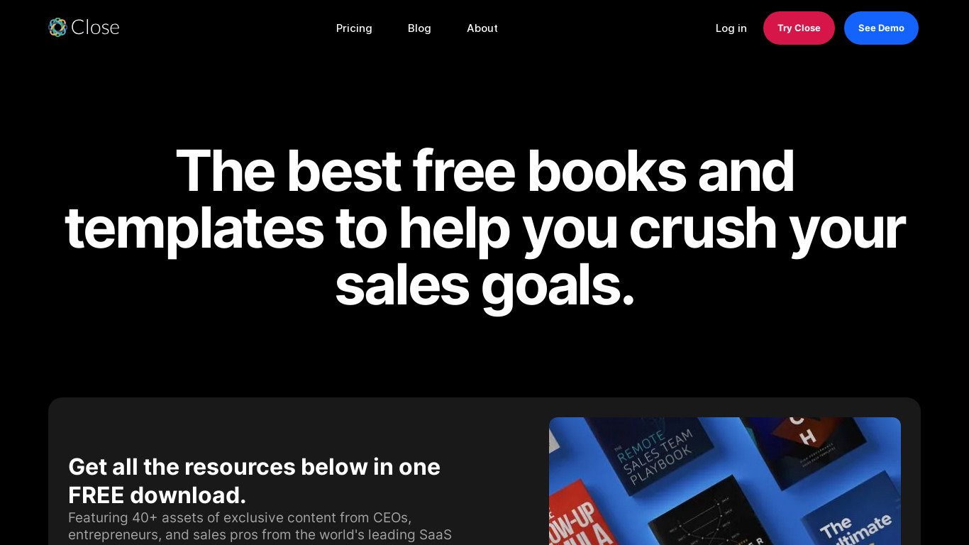 Daily Sales Motivation Landing page