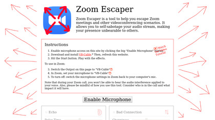 Zoom Escaper image
