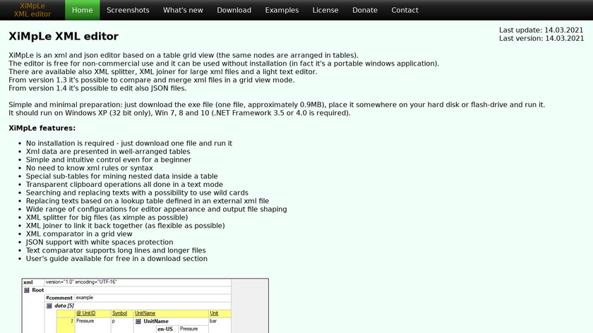 XiMpLe Landing Page
