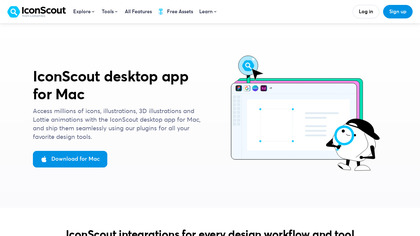 Iconscout Desktop App screenshot