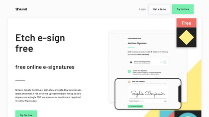 Etch E-Sign Free image
