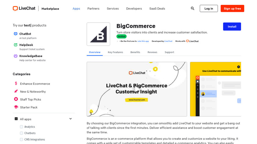 Customer Insight for BigCommerce Landing Page