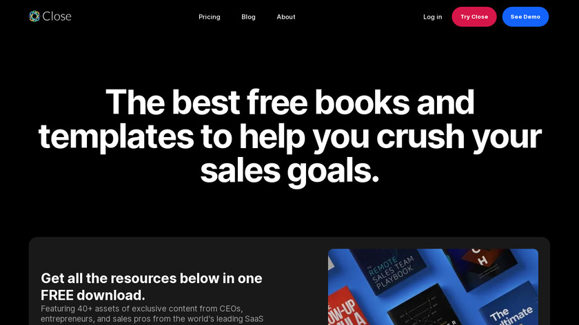 Sales Resource Collection Landing Page