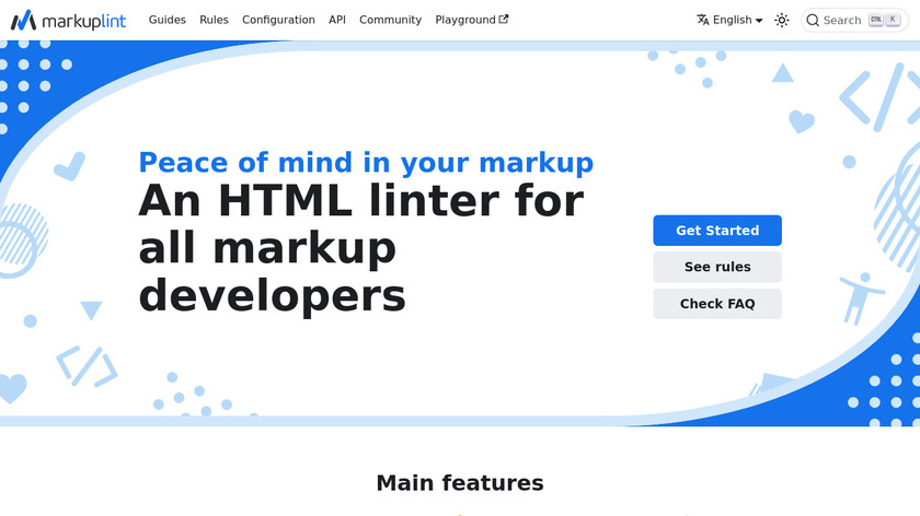 markuplint Landing Page