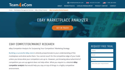 Ensellify eBay Market Research image