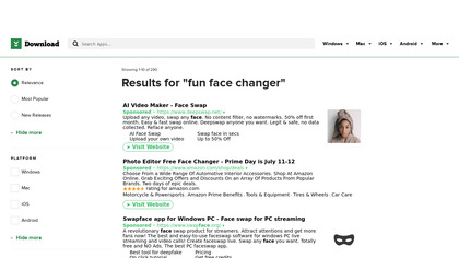 Fun Face Changer image