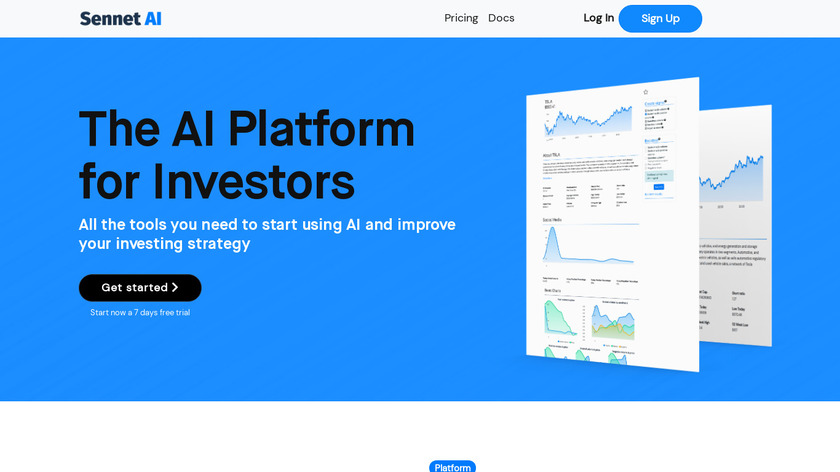 sennetai.com Sennet AI Landing Page