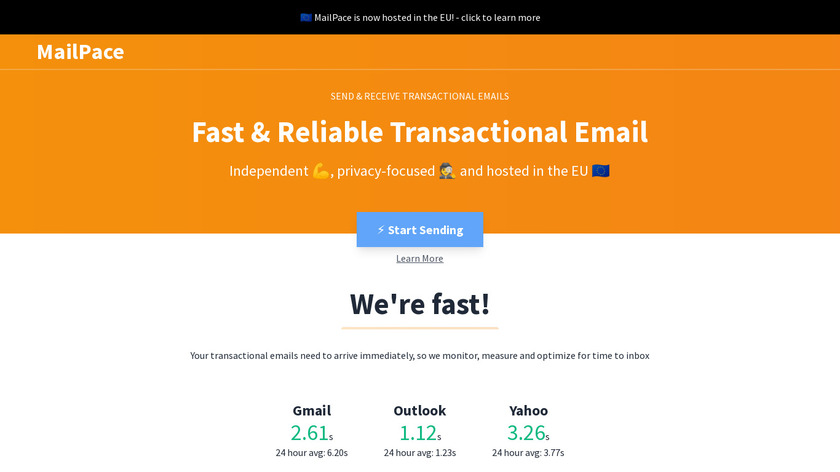 MailPace Landing Page