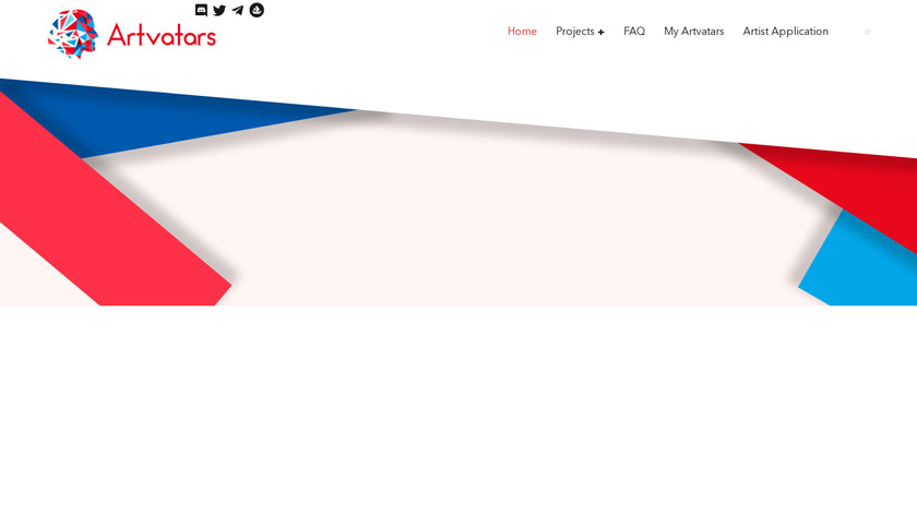 Artvatars Landing Page