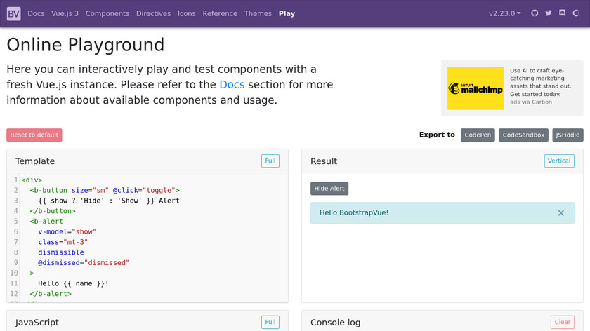 Bootstrap Code Play Landing Page