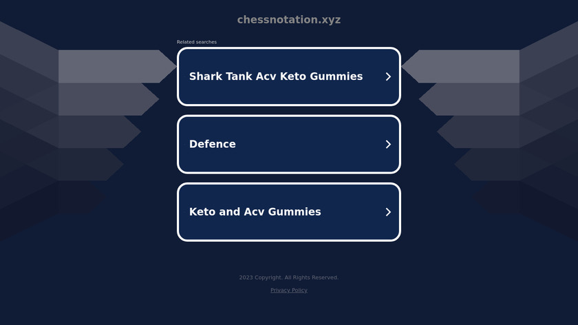 ChessNotation Landing Page