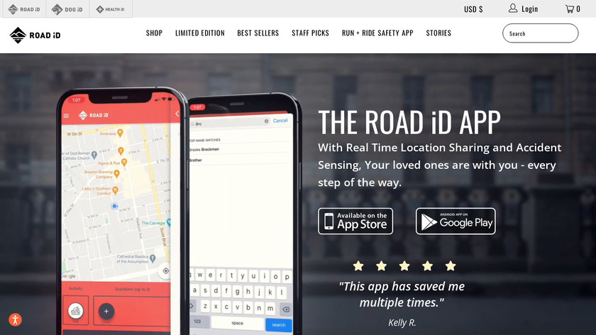Road ID Landing Page