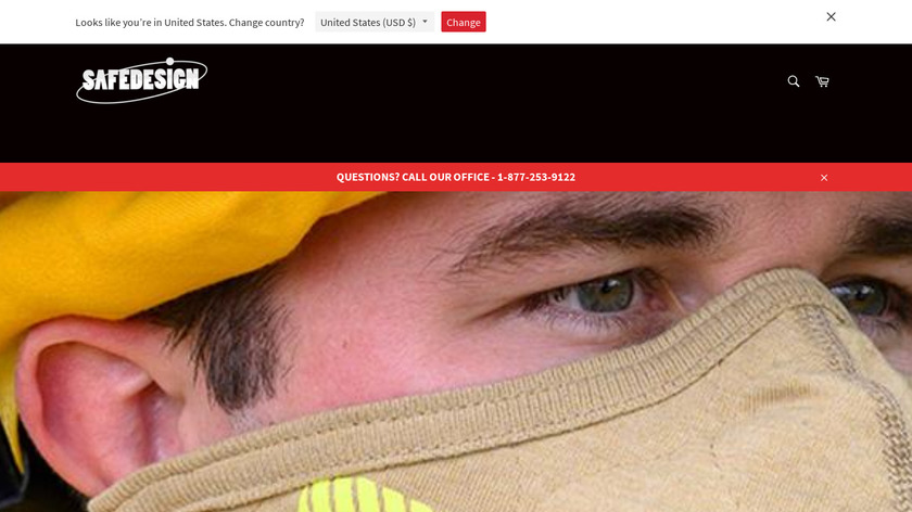 Safe Design Landing Page